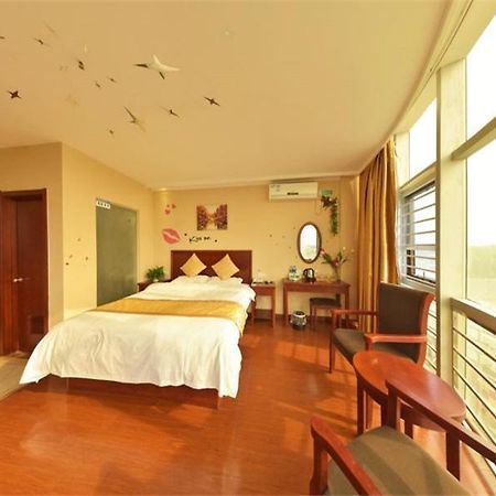 Greentree Inn Shanghai Songjiang District Yanshou Road Li Ta Express Hotel Zhujing المظهر الخارجي الصورة
