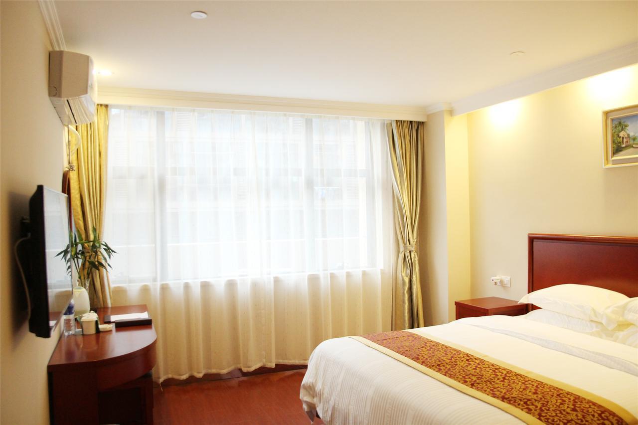 Greentree Inn Shanghai Songjiang District Yanshou Road Li Ta Express Hotel Zhujing المظهر الخارجي الصورة